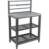 Cattara Modulinis stalas TORINO 4 lauko virtuvei, 80x47x123 cm