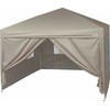 Cattara Párty stan nůžkový 3x3 m s bočnicemi PALACE béžový WATERPROOF