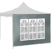 Cattara Šoninės sienelės vakarėlių palapinei WINDOW 2x3m 420D pilka WATERPROOF