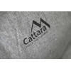 Cattara Sulankstoma kempingo sofa SOFA pilka atsilenkiama