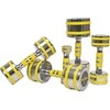 Chromuotas hantelis inSPORTline Yellsteel 14 kg