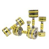 Chromuotas hantelis inSPORTline Yellsteel 7kg