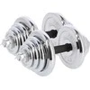 Chromuotų hantelių - štangos rinkinys lagamine HMS STC55, 55kg