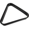 CLASSIC Trikampis biliardo rutuliams 38 mm, PVC, juodas, Pool