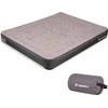 Double Inflatable Mattress inSPORTline Valkon Duo 192x151x22 cm with Built-in Electric Pump