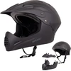 "Downhill" šalmas W-TEC Campanero Matte Juodas