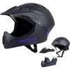 "Downhill" šalmas W-TEC Campanero Noir Violet