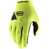 Dviračių ir motokroso pirštinės 100% Ridecamp Fluo Geltona