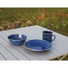 Emaliuota lėkštė Origin Outdoors Deep 20cm, mėlyna