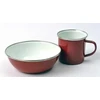 Emaliuotas dubuo Origin Outdoors 15cm, raudonas