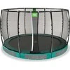 EXIT Allure Premium ground trampoline ø366cm - žalias