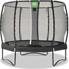 EXIT Allure Premium trampoline ø305cm - juodas