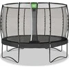 EXIT Allure Premium trampoline ø366cm - juodas
