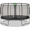 Batutas EXIT Allure Premium ø427 cm su apsauginiu tinklu, juodas