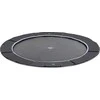 EXIT Dynamic ground level sports trampoline ø366cm - juodas