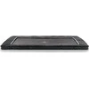 EXIT Dynamic ground level sports trampoline 244x427cm - juodas