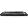 EXIT Dynamic ground level sports trampoline 275x458cm - juodas