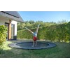 EXIT Dynamic ground level sports trampoline ø305cm - juodas