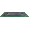 EXIT Dynamic įleidžiamas batutas 244x427 cm su Freezone apsauginėmis plytelėmis, juodas