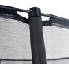EXIT Dynamic įleidžiamas batutas 244x427 cm su apsauginiu tinklu – juodas
