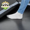 EXIT Dynamic ground level trampoline 305x519cm with safety net - juodas