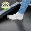 EXIT Dynamic ground level trampoline 305x519cm with safety net - juodas
