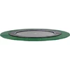 EXIT Dynamic ground level trampoline ø366cm with Freezone safety tiles - juodas