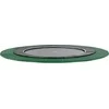 EXIT Dynamic ground level trampoline ø427cm with Freezone safety tiles - juodas