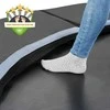 EXIT Dynamic ground level trampoline ø427cm with safety net - juodas