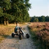 EXIT Foxy Pedal Go-Kart - Espresso Juodas