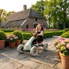 EXIT Foxy PedalGo-Kart - Retro Žalias