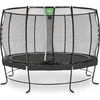 EXIT Lotus Premium trampoline ø366cm - juodas