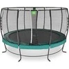 EXIT Lotus Premium trampoline ø427cm - žalias