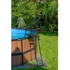 EXIT pool ladder for frame height of 108-122cm - juodas