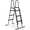 EXIT pool ladders for frame height of 91-107cm - juodas
