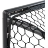 EXIT Scala aliuminiai futbolo vartai 120x80 cm, juodi