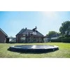 EXIT Silhouette ground sports trampoline ø427cm - juodas
