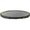 EXIT Silhouette ground sports trampoline ø366cm - juodas
