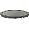 EXIT Silhouette ground sports trampoline ø427cm - juodas