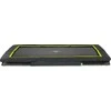 EXIT Silhouette ground sports trampoline 214x305cm - juodas