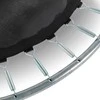 EXIT Silhouette ground sports trampoline ø244cm - juodas