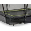 EXIT Silhouette ground trampoline 153x214cm with safety net - juodas