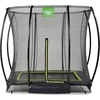 EXIT Silhouette ground trampoline 153x214cm with safety net - juodas
