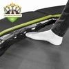 EXIT Silhouette ground trampoline 153x214cm with safety net - juodas
