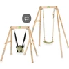 EXIT Silvi wooden swing that grows with you