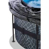 EXIT Stone baseinas ø427x122 cm su smėlio filtro siurbliu ir kupolu – pilkas