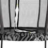 Batutas EXIT Tiggy Junior su apsauginiu tinklu ø140 cm, juodas/pilkas