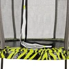EXIT Tiggy Junior batutas su apsauginiu tinklu, ø140 cm, juodas/žalias