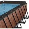 EXIT Wood pool 400x200x122cm with filter pump - ruda
