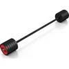 Fiksuoto svorio gumuotas grifas Marbo Sport, 50kg, raudonas
